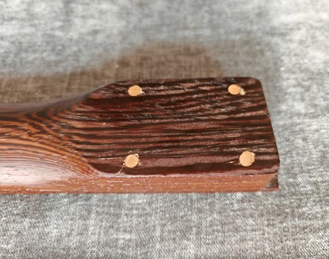 Wenge tele neck (one-piece)