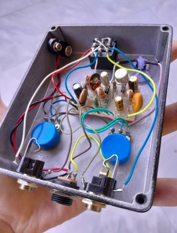 Fuzz Face germanium handbuilt-Premium NOS&new parts