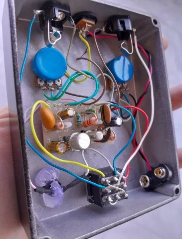 Fuzz Face germanium handbuilt-Premium NOS&new parts