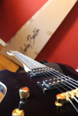 Harley Benton TE-40 LH TBK Deluxe Series