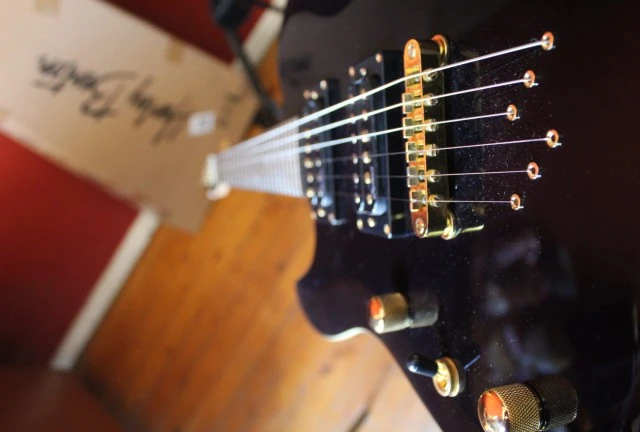 Harley Benton TE-40 LH TBK Deluxe Series
