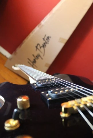 Harley Benton TE-40 LH TBK Deluxe Series
