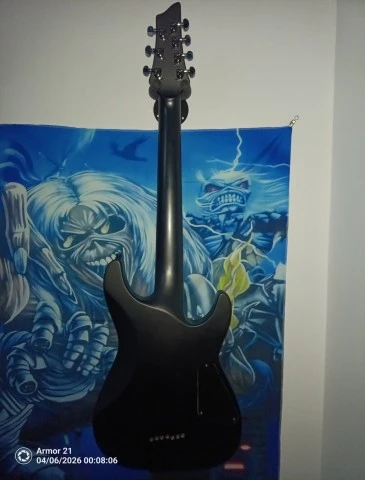 Schecter Blackjack C-7 left handed