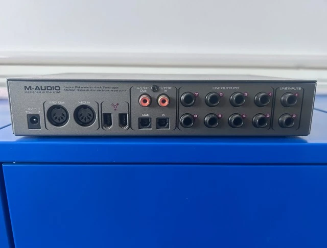 M-Audio Firewire Audio Interface 4in 10out