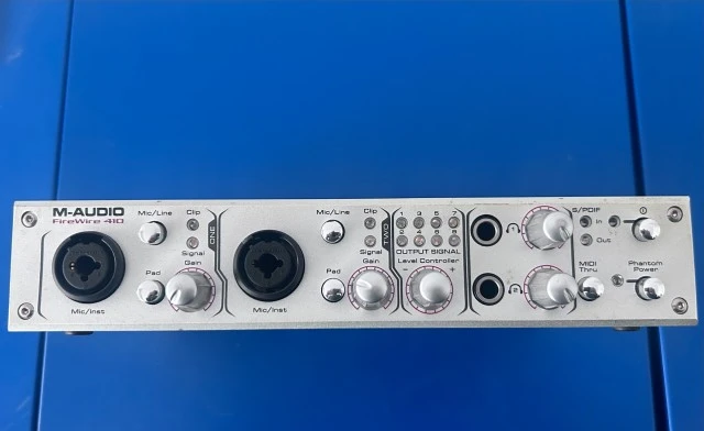 M-Audio Firewire audio interface 4in 10out