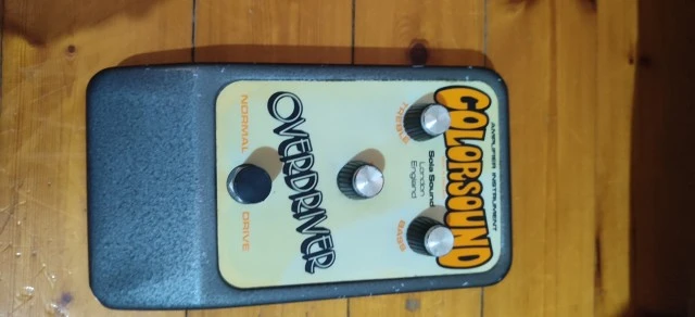 Colorsound Overdriver Tou 1978