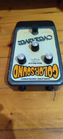 Overdriver Colorsound Tou 1978..
