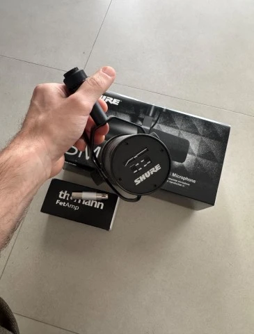 Shure SM7B (&amp; FET amp)