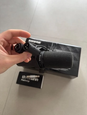 Shure SM7B (&amp; FET amp)