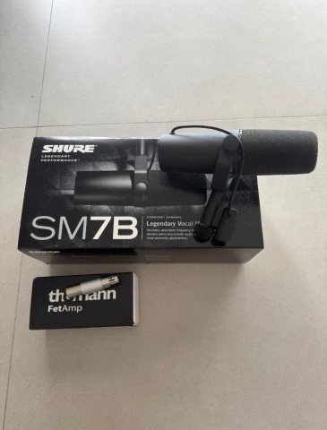 Shure SM7B (&amp; FET amp)