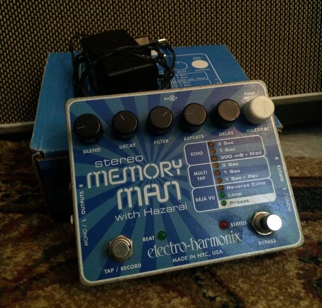 Electro Harmonix - Stereo Memory Man with Hazarai
