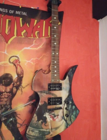 B.C. Rich Mockingbird Body Art Vampirella