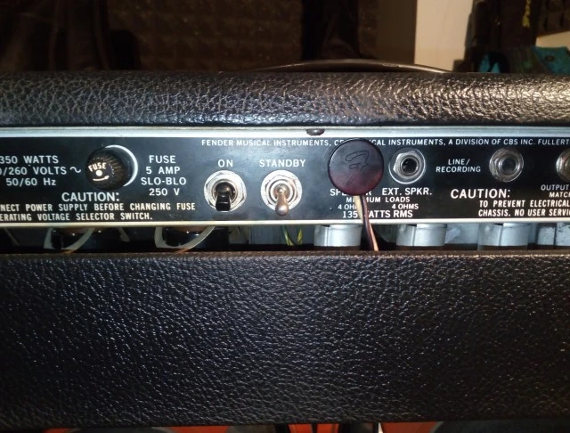Blackface Fender Twin 135w