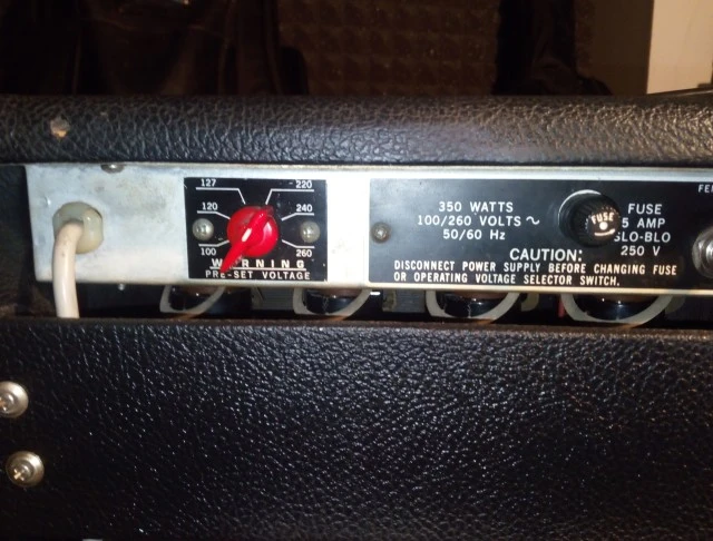 Blackface Fender Twin 135w