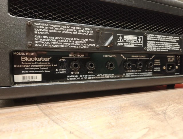 Blackstar HT 5 Head  Tube Amp South Korea 