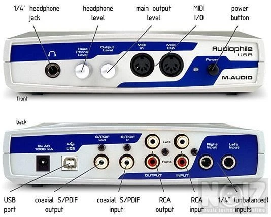 M-audio Audiophile USB