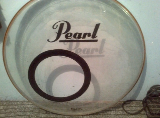 Pearl Masters bass drum μπροστινο δερμα 