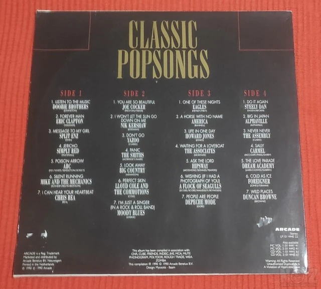 Classic Pop Songs / 2 LP