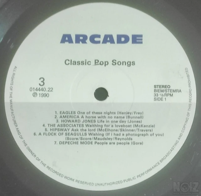 Classic Pop Songs / 2 LP