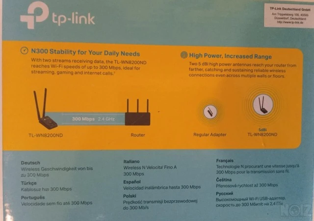 TP-link WIRLESS USB ADAPTER