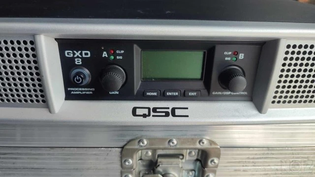 QSC GXD8 επαγγελματικός τελικός ενισχυτή