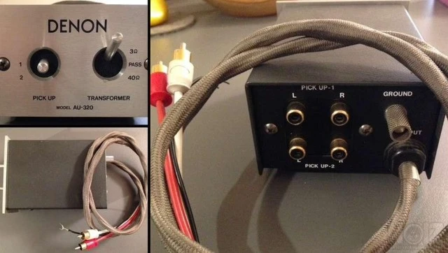 Vintage DENON AU-320 MC Step-up Transfor