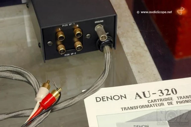 Vintage DENON AU-320 MC Step-up Transfor