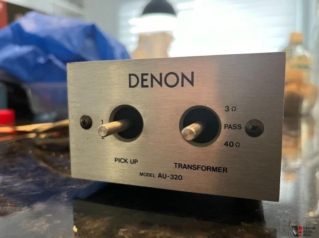 Vintage DENON AU-320 MC Step-up Transfor