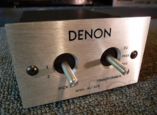 Vintage DENON AU-320 MC Step-up Transfor