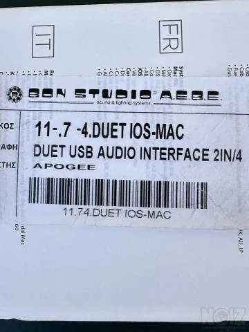 Apogee Duet 2 + Breakout Box