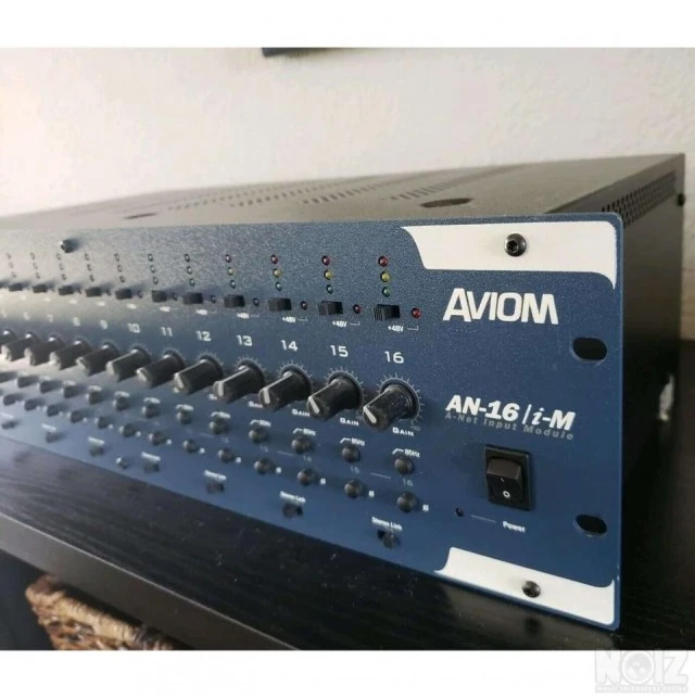 Aviom A16 ii full πακέτο για 7 μουσικούς