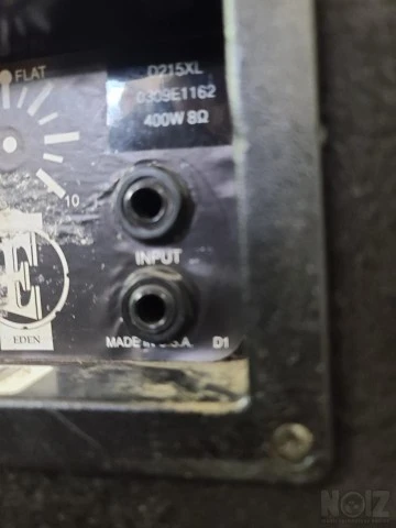 Eden 2x15 Bass cabinet USA