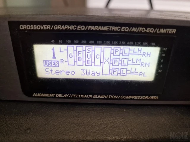 Controller dbx driverack pa