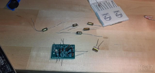 Tonebender MKii clone,AC125 Ge. transistors,NOS parts