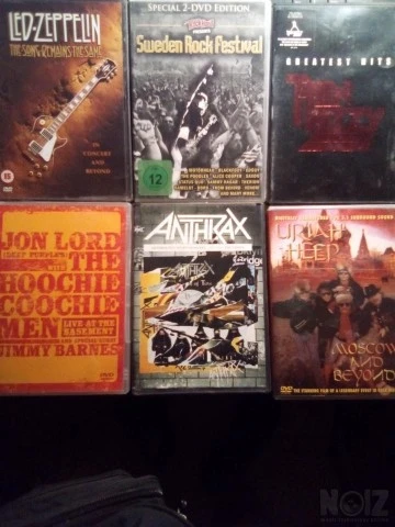 Rock CD και DVD διαφορα