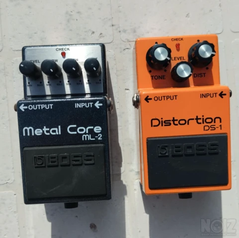 Boss DS-1 Distortion + BOSS ML-2 METAL C
