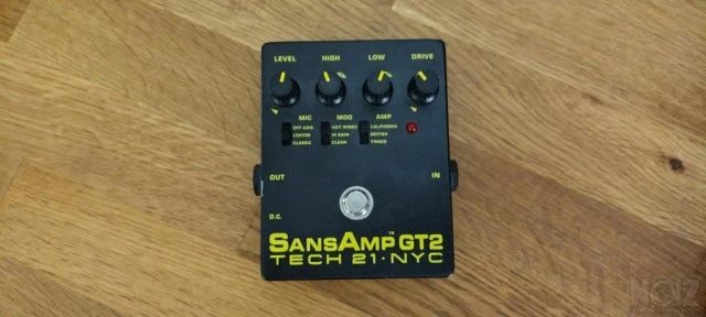 Tech 21 NYC SansAmp GT2 Guitar Pedal - Ο