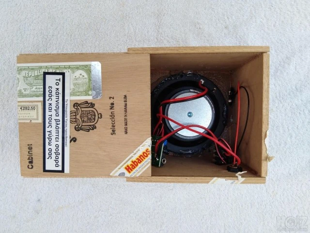 Juan Lopez cigar box amp 2.5 W (battery 