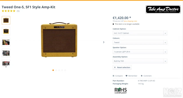 TAD Tweed One-5 5F1 5-Watt