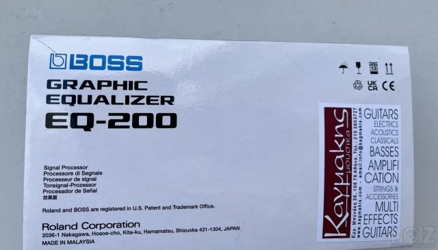 Boss EQ-200 Graphic Eq