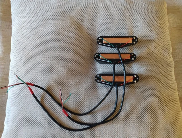 Humbucker Noiseless  Pickups for Strat ST