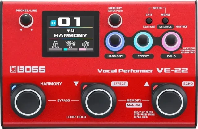 Boss VE22 (vocal performer)