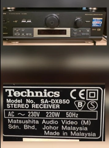 Home Cinema Technics and Dolby Surround System Roister 