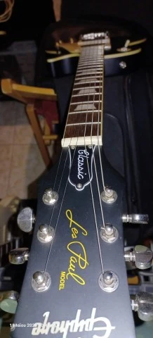 Epiphone Les Paul Classic Ebony Satin