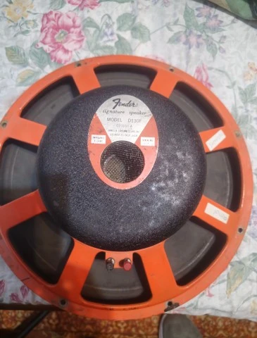 Fender JBL D130F 15'' Επισκευασμένο Πορτοκαλί