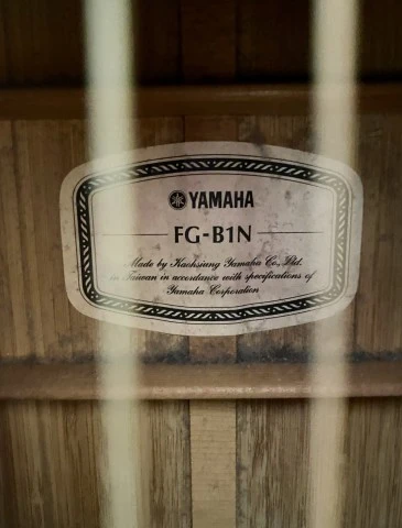Yamaha FG-B1N (Bamboo) (2002)