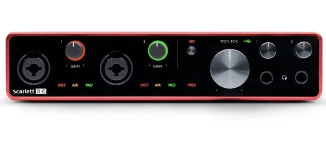 Focusrite Scarlett 8i6 USB