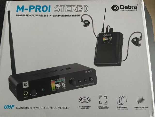In-Ear Wireless system Stereo Debra M-PROI
