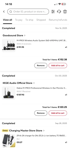 In-Ear Wireless system Stereo Debra M-PROI