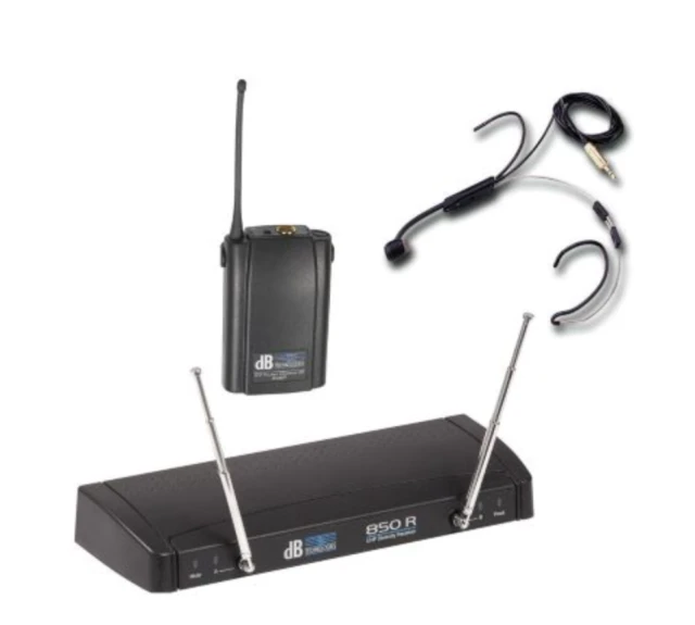 dB Technologies PU 850 DHM II Head Set  801.100mhz
